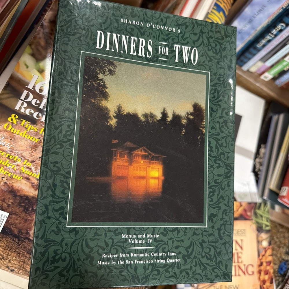 Vintage 1991 Dinners For Two Romantic Country Inns Cookbook Recipes Cook Book